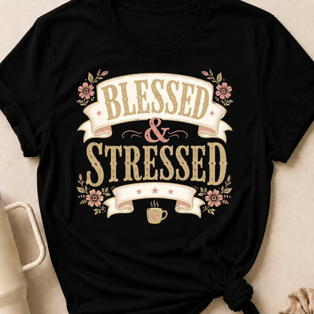 Blessed and Stressed T-Shirt