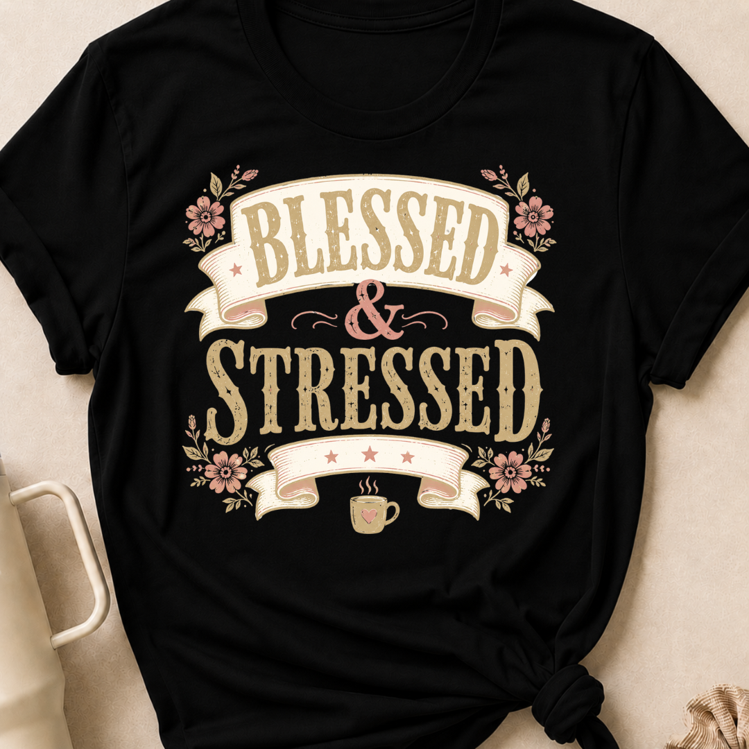 Blessed and Stressed T-Shirt
