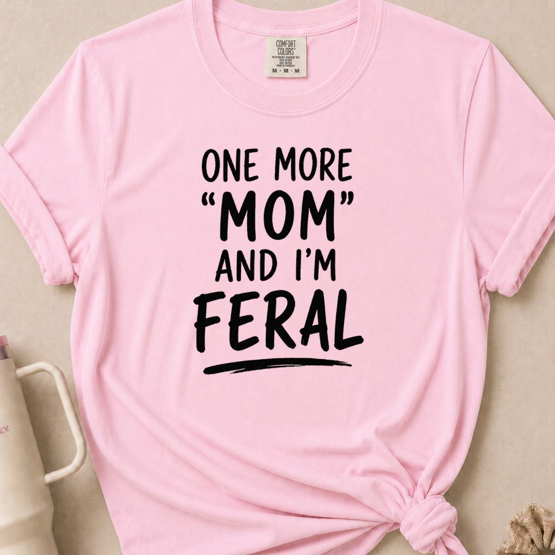One More Mom T-shirt