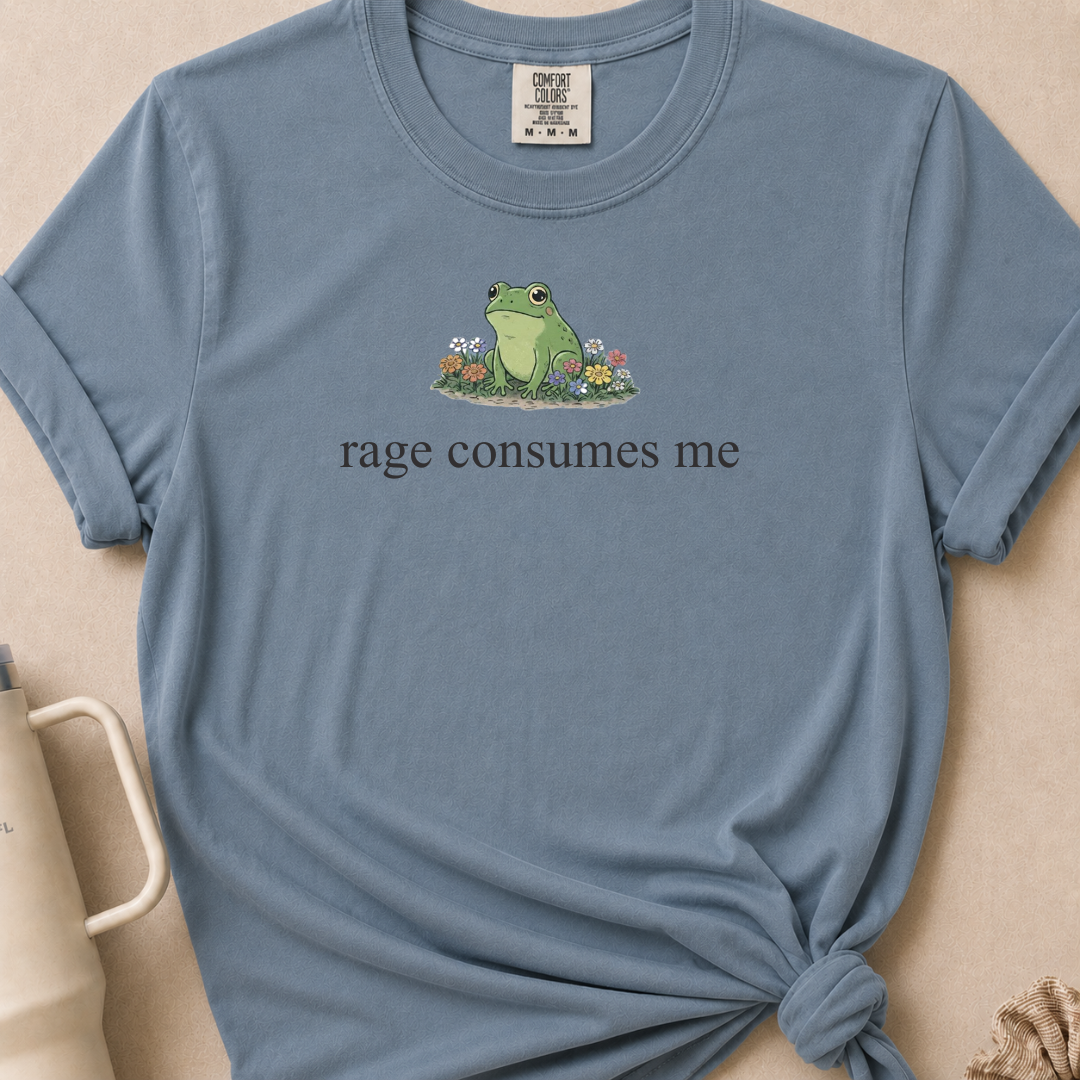 Rage Consumes Comfort Colors Tshirt