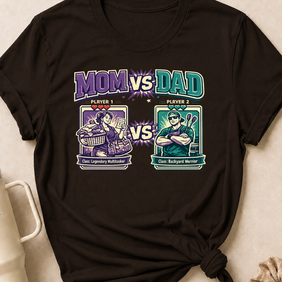 Mom Vs Dad T-Shirt