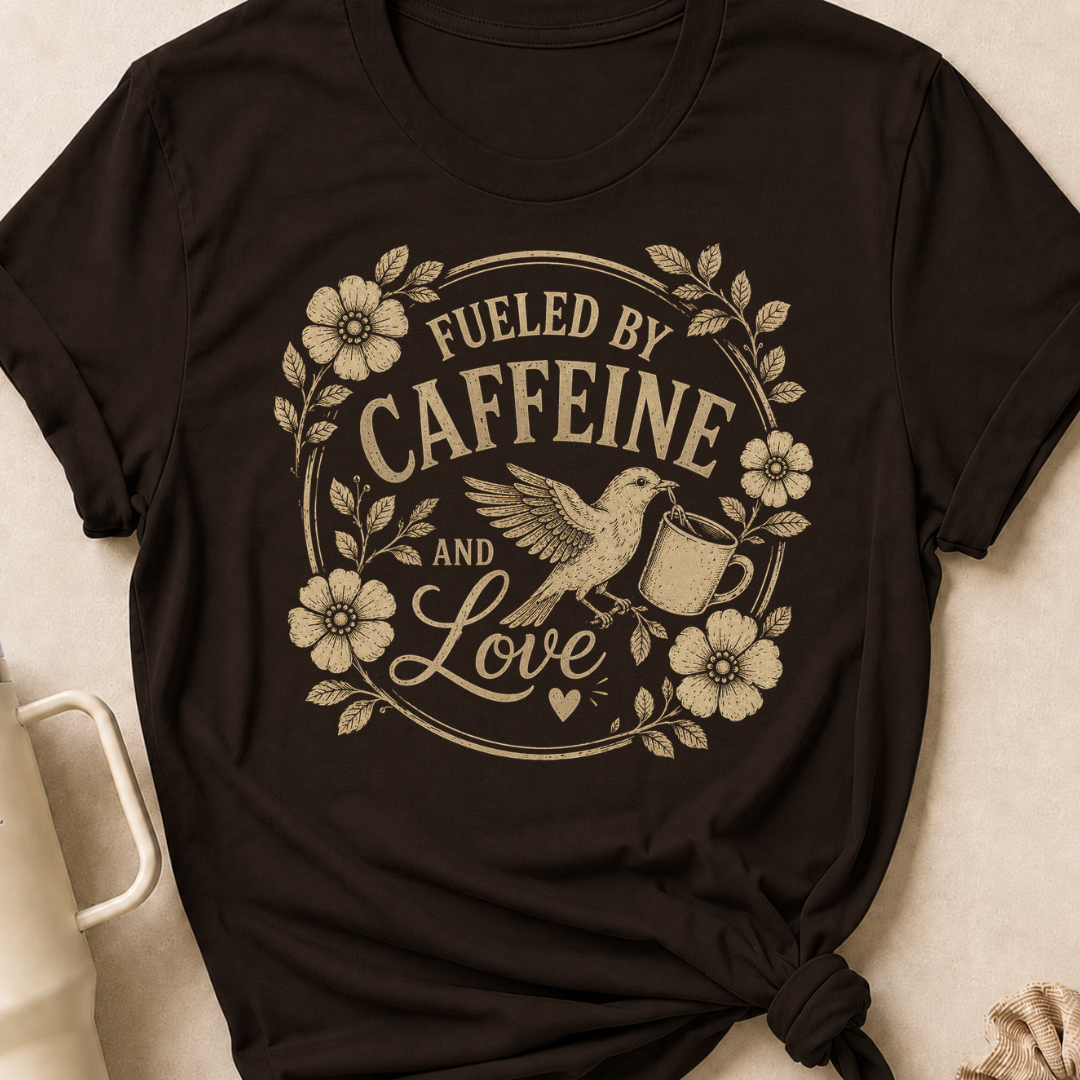 Fueled By Caffeine And Love T-Shirt