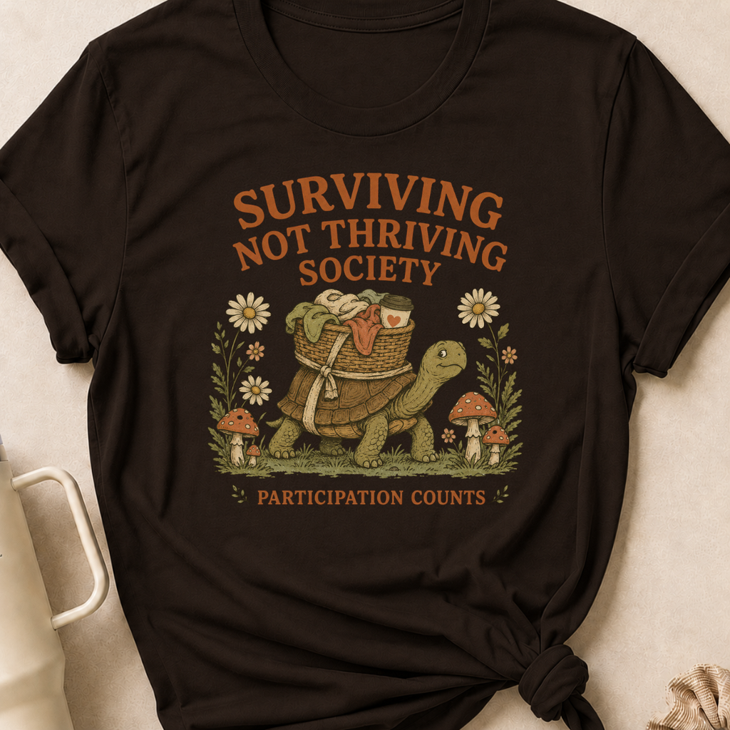 Surviving Not Thriving Society T-Shirt