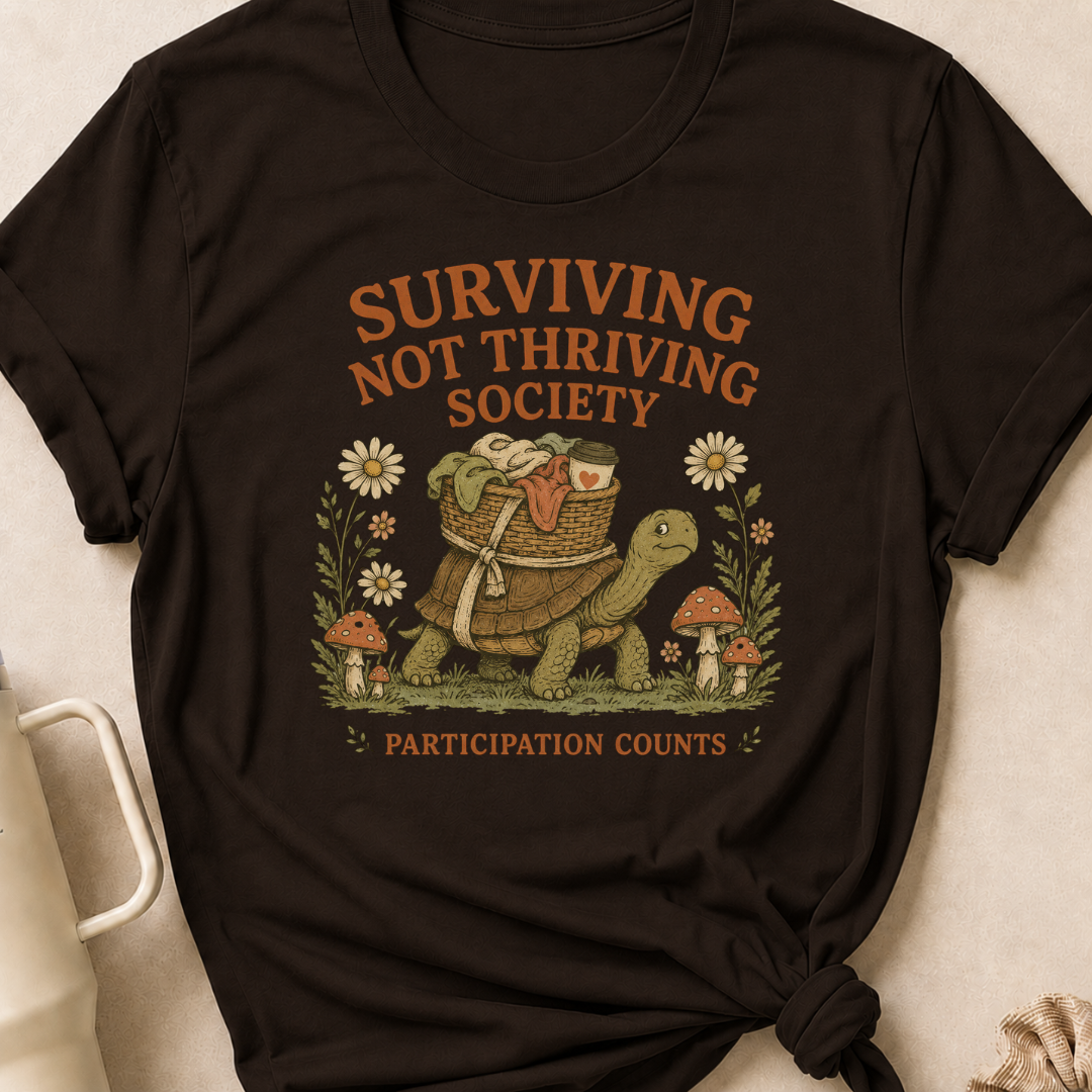 Surviving Not Thriving Society T-Shirt