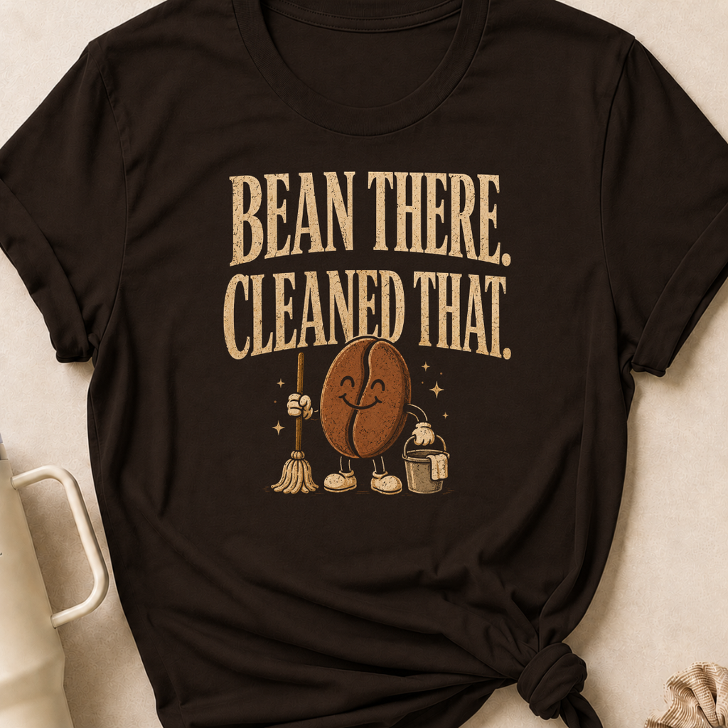 Bean There Cleaned That T-Shirt