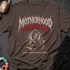 Motherhood Touched Out Sleep Deprived Battle Tested T-Shirt