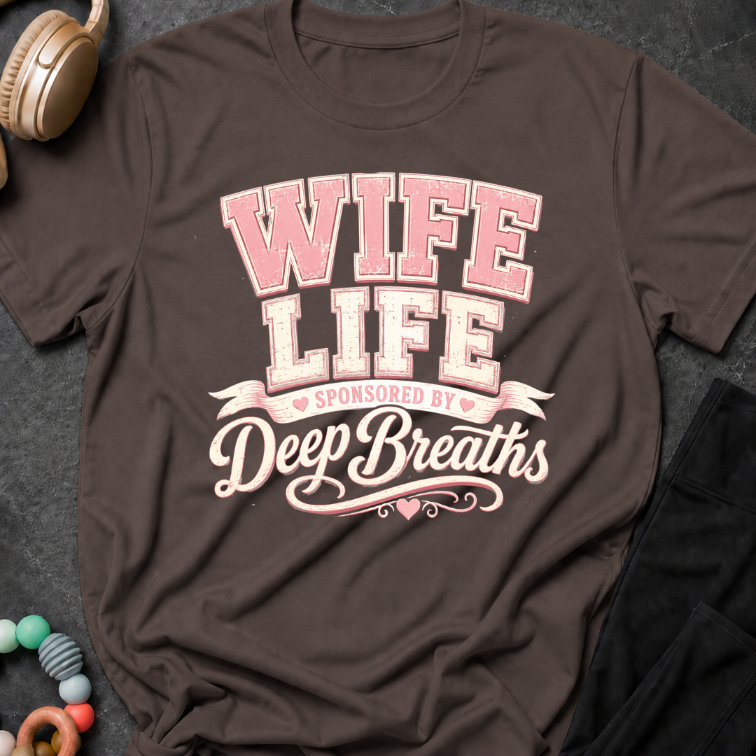 Wife Life Sponsored By Deep Breathes T-Shirt