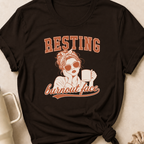 Resting Burnout Face T-Shirt
