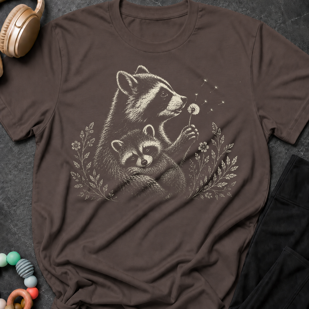 Mom Raccoon T-Shirt