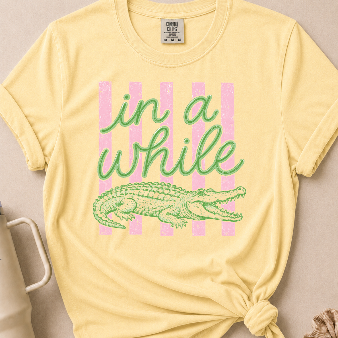 In a While Crocodile T-shirt