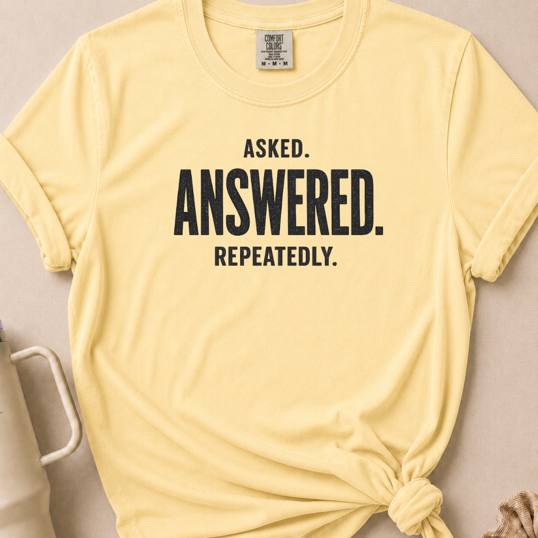 Asked Answered T-shirt 1