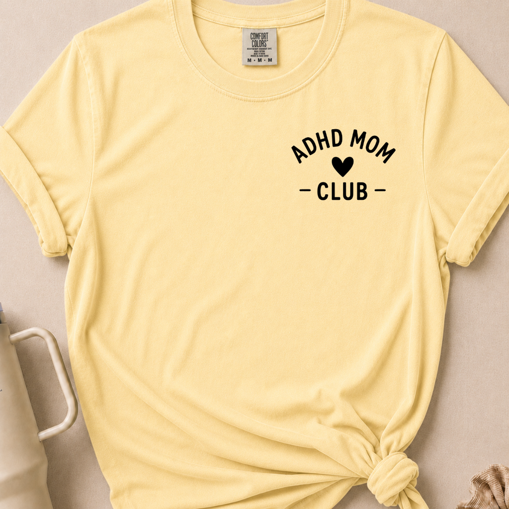 ADHD Mom Club T-shirt