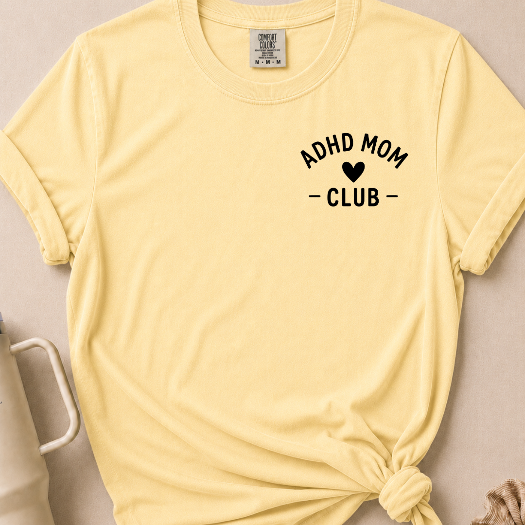 ADHD Mom Club T-shirt