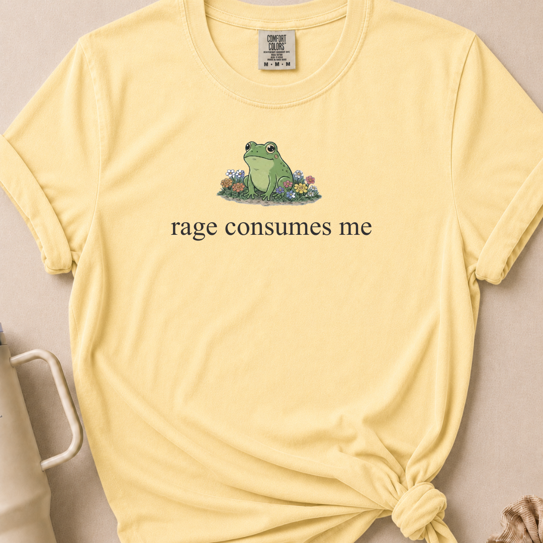 Rage Consumes Comfort Colors Tshirt
