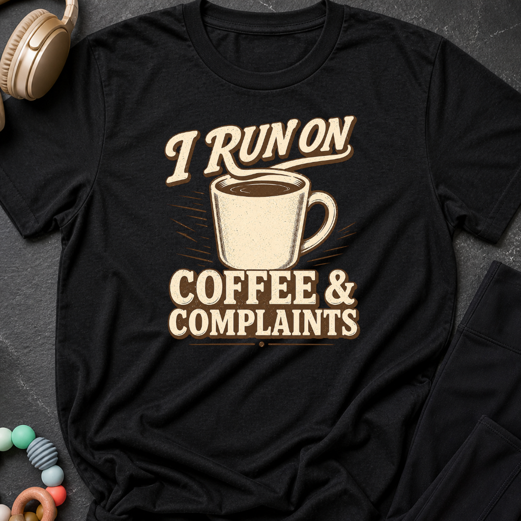 I Run on Coffee and Complaints T-Shirt