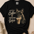 Fueled by Coffee Comfort Colors Tshirt