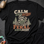 Calm on the Outside Feral on the Inside T-Shirt