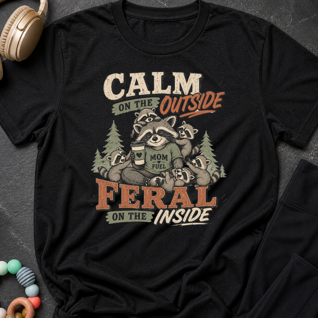 Calm on the Outside Feral on the Inside T-Shirt