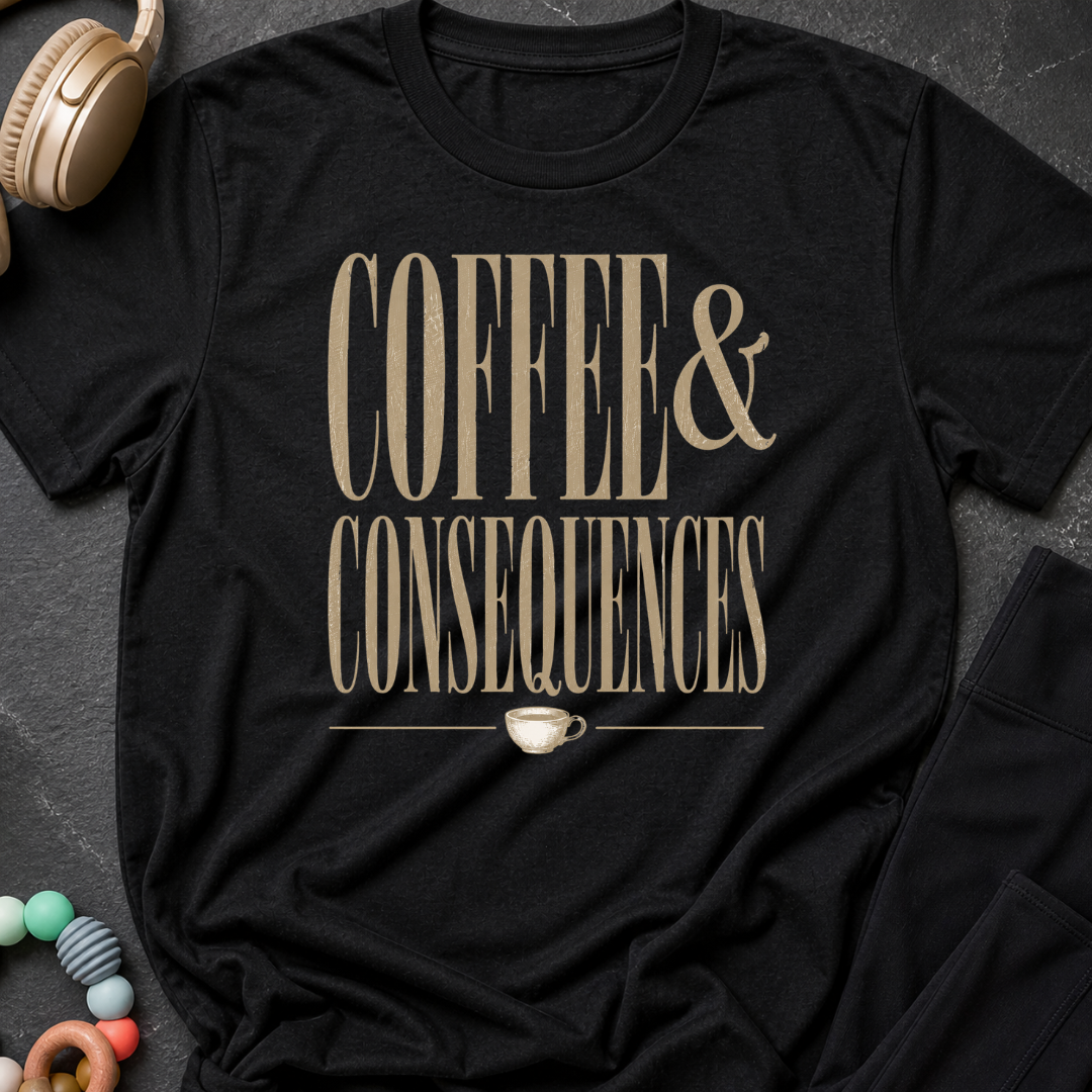 Coffee and Consequences T-Shirt