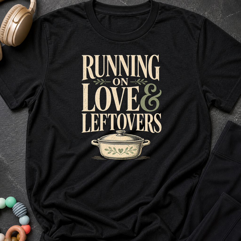 Running on Love and Leftovers T-Shirt