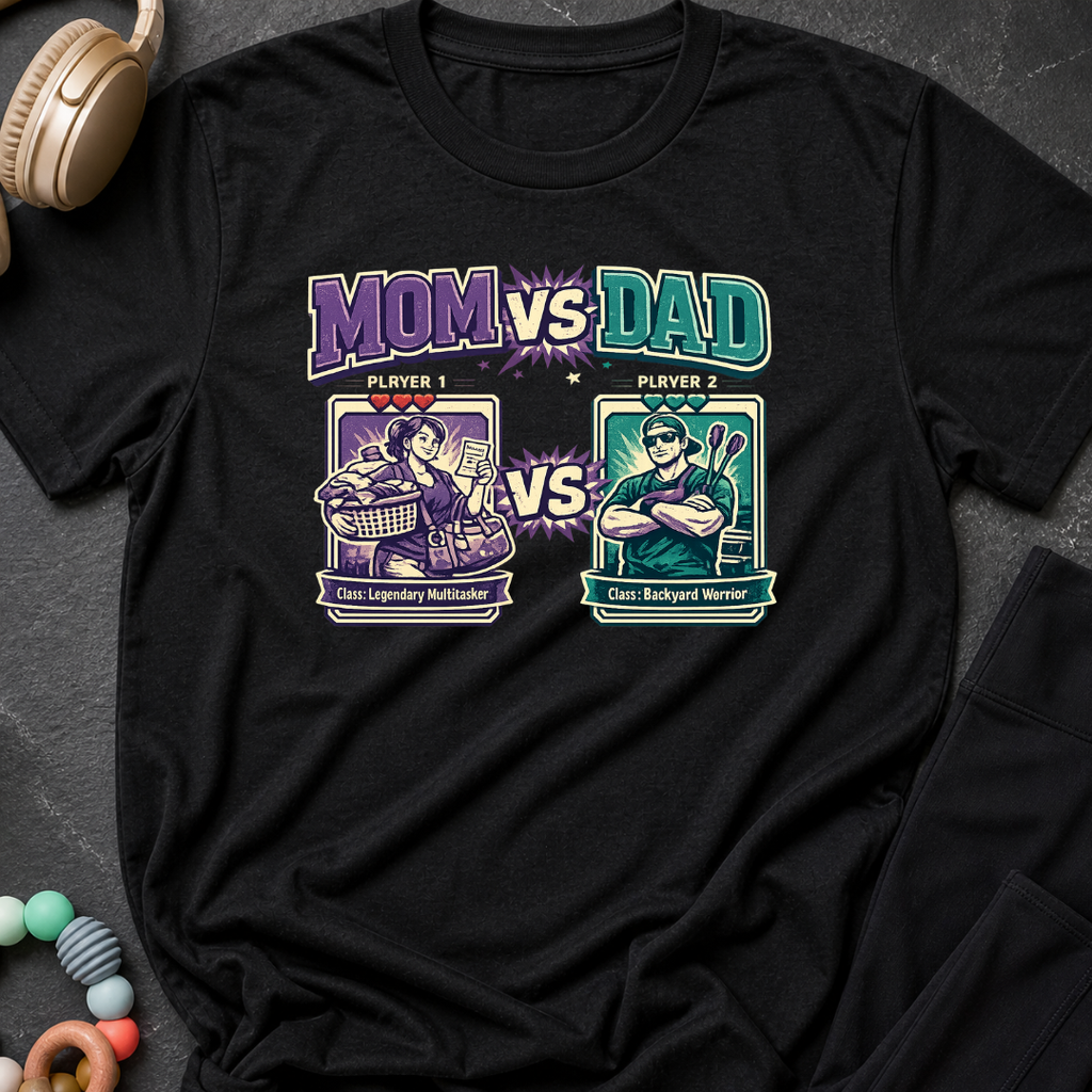 Mom Vs Dad T-Shirt