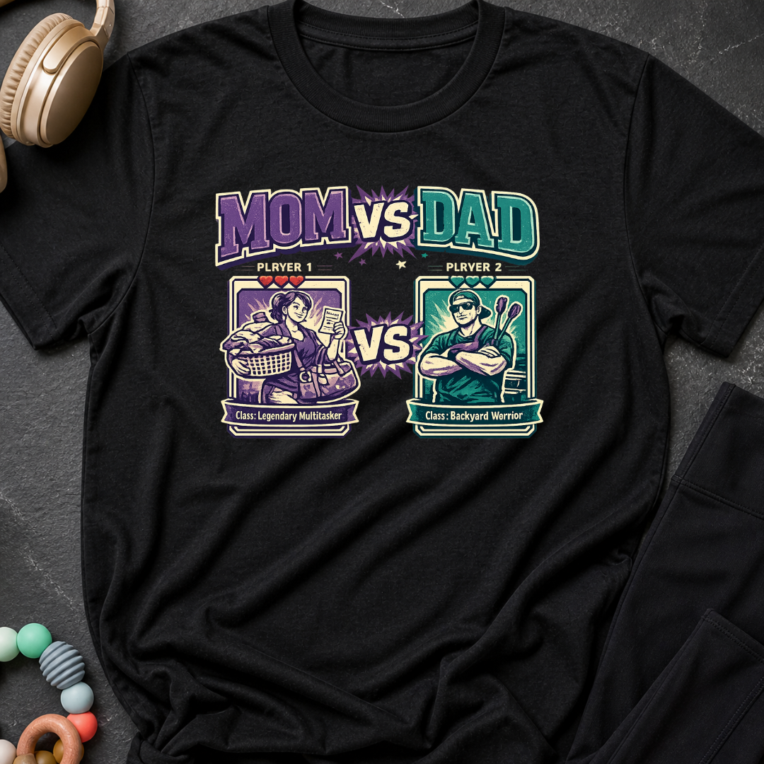Mom Vs Dad T-Shirt