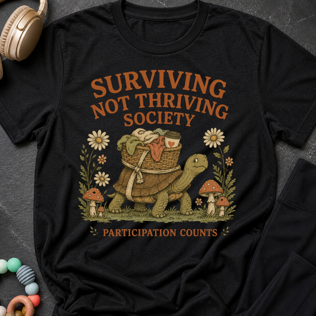 Surviving Not Thriving Society T-Shirt