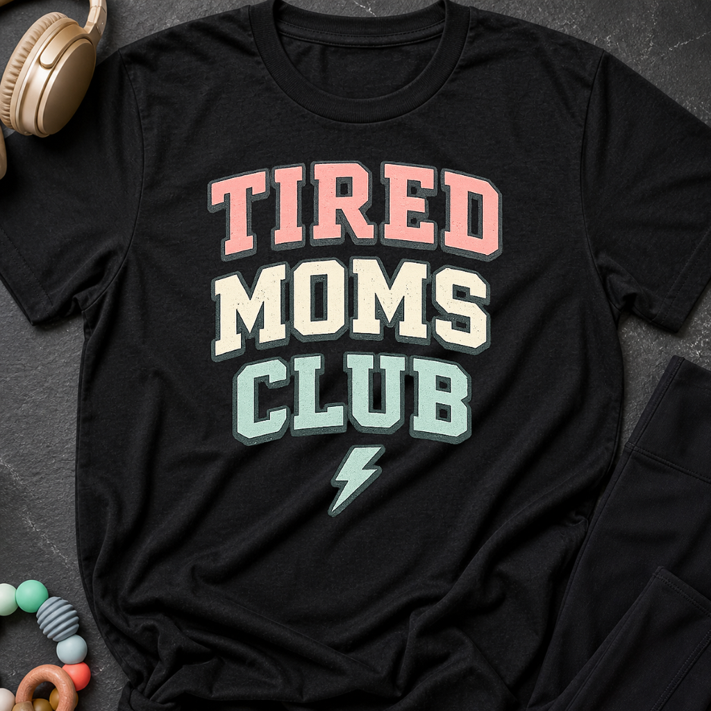 Tired Moms Club T-Shirt