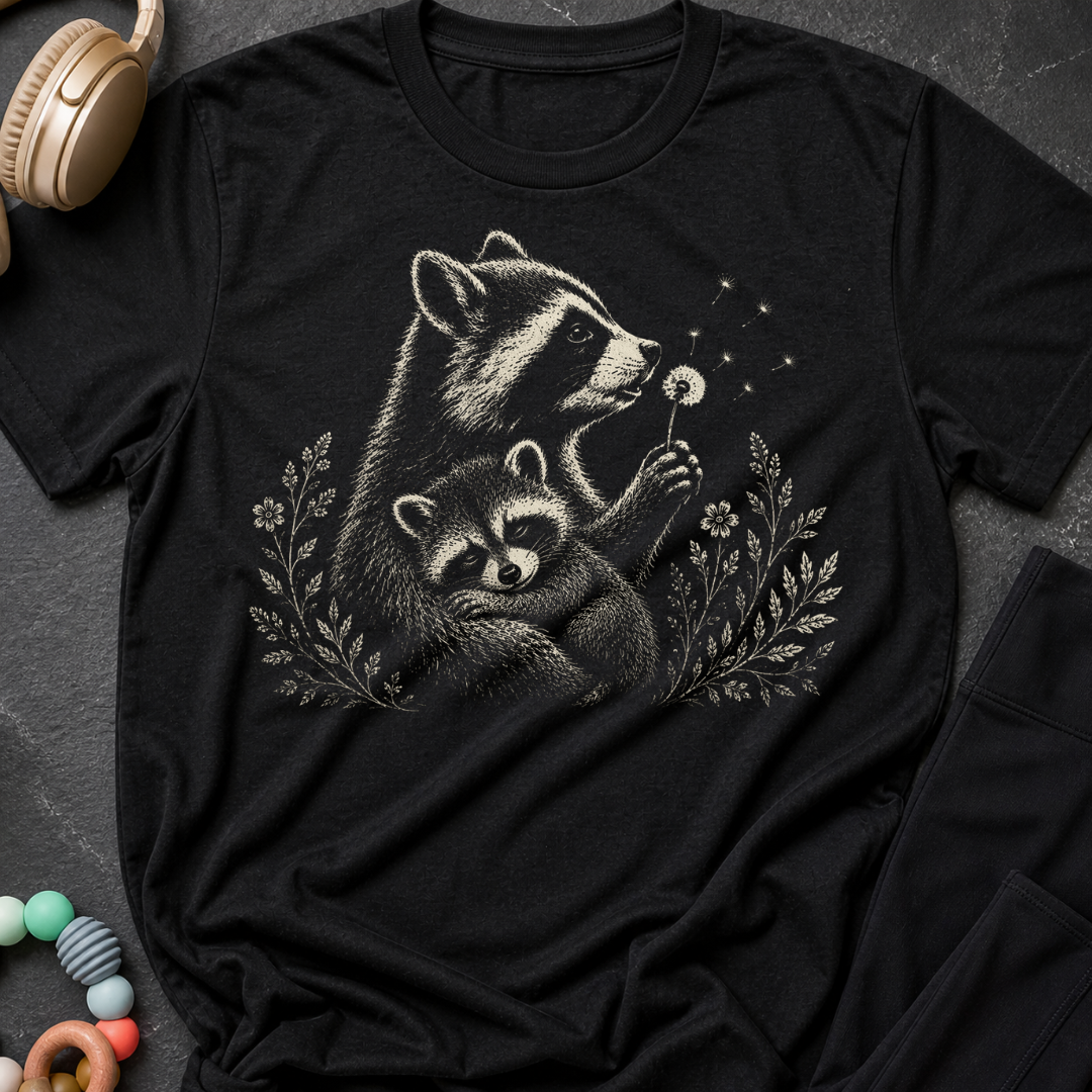 Mom Raccoon T-Shirt