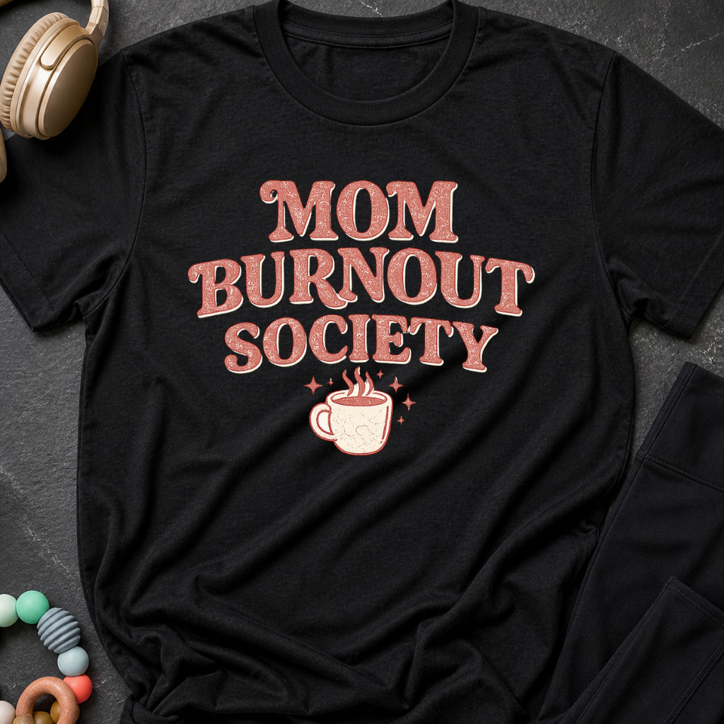 Mom Burnout Society T-Shirt