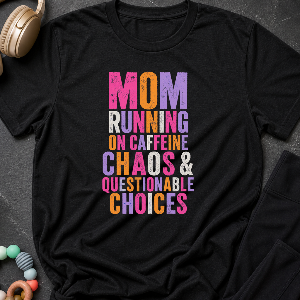 Mom running on caffeine T-Shirt