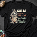 Calm on the Outside Feral on the Inside T-Shirt