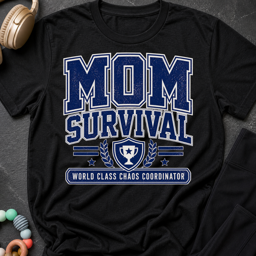 Mom Survival World Class Chaos Coordinator T-Shirt