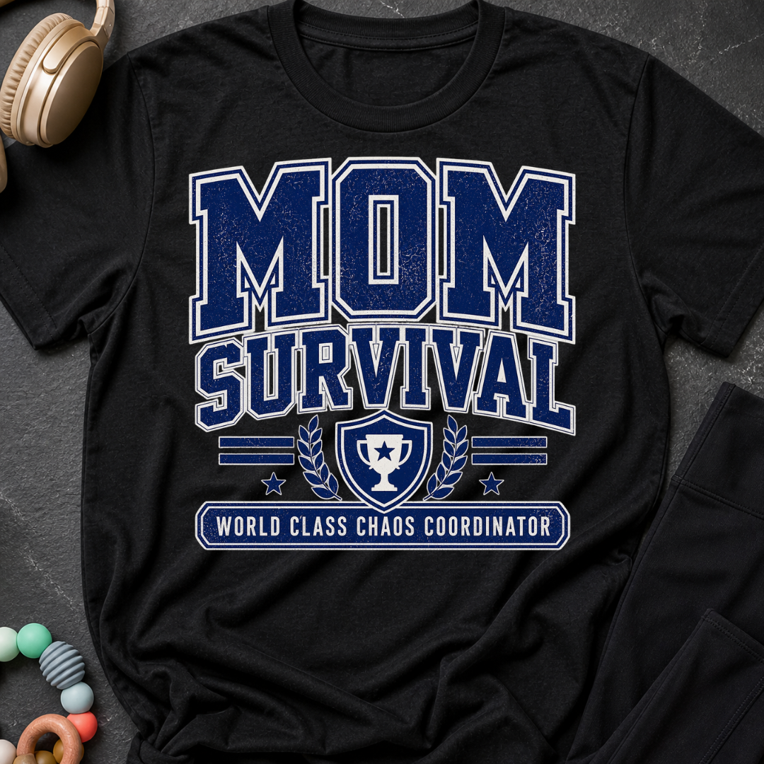 Mom Survival World Class Chaos Coordinator T-Shirt