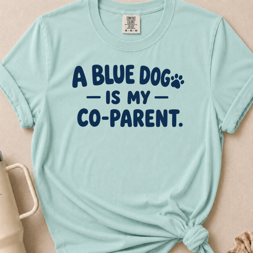 Blue Dog Co-Parent T-shirt