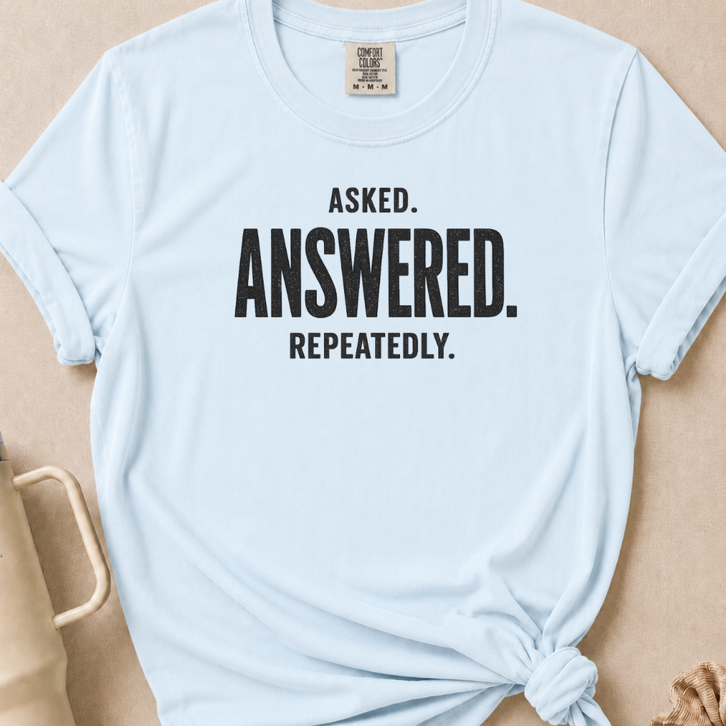 Asked Answered T-shirt 1