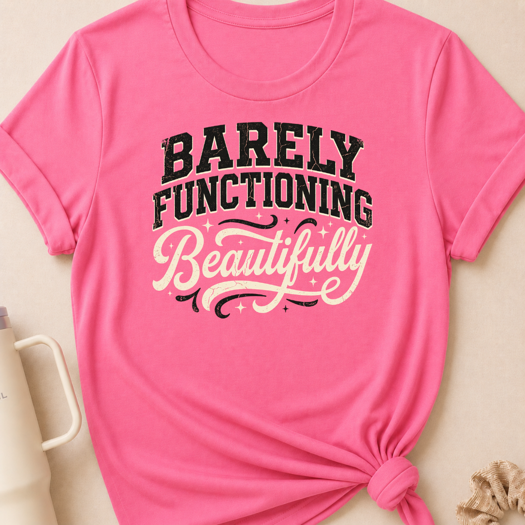 Barely Functioning Beautifully T-Shirt