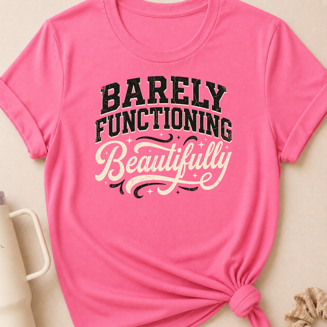 Barely Functioning Beautifully T-Shirt