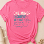 One Minor Inconvenience Away From Crying  T-Shirt