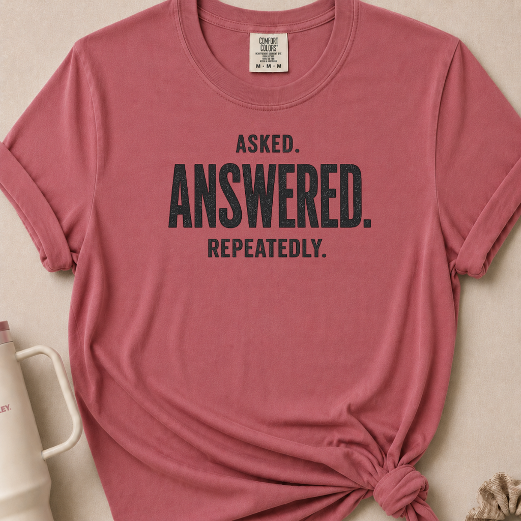 Asked Answered T-shirt 1