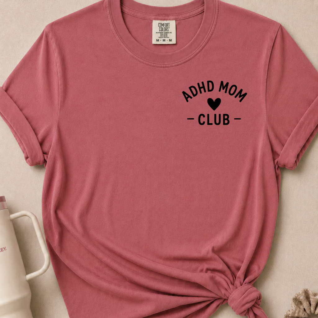 ADHD Mom Club T-shirt