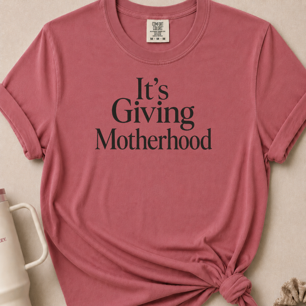 It's Giving Motherhood T-shirt