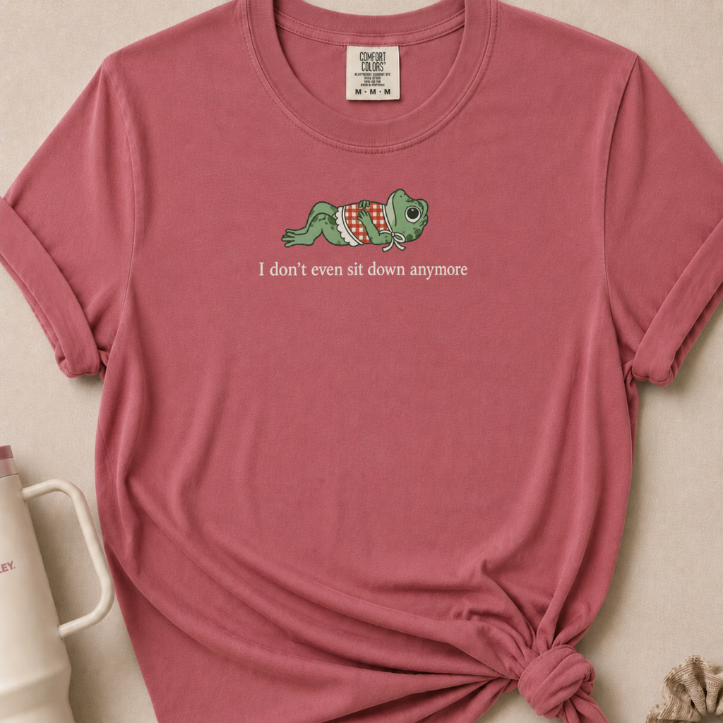 Tired Frog Mom Tshirt