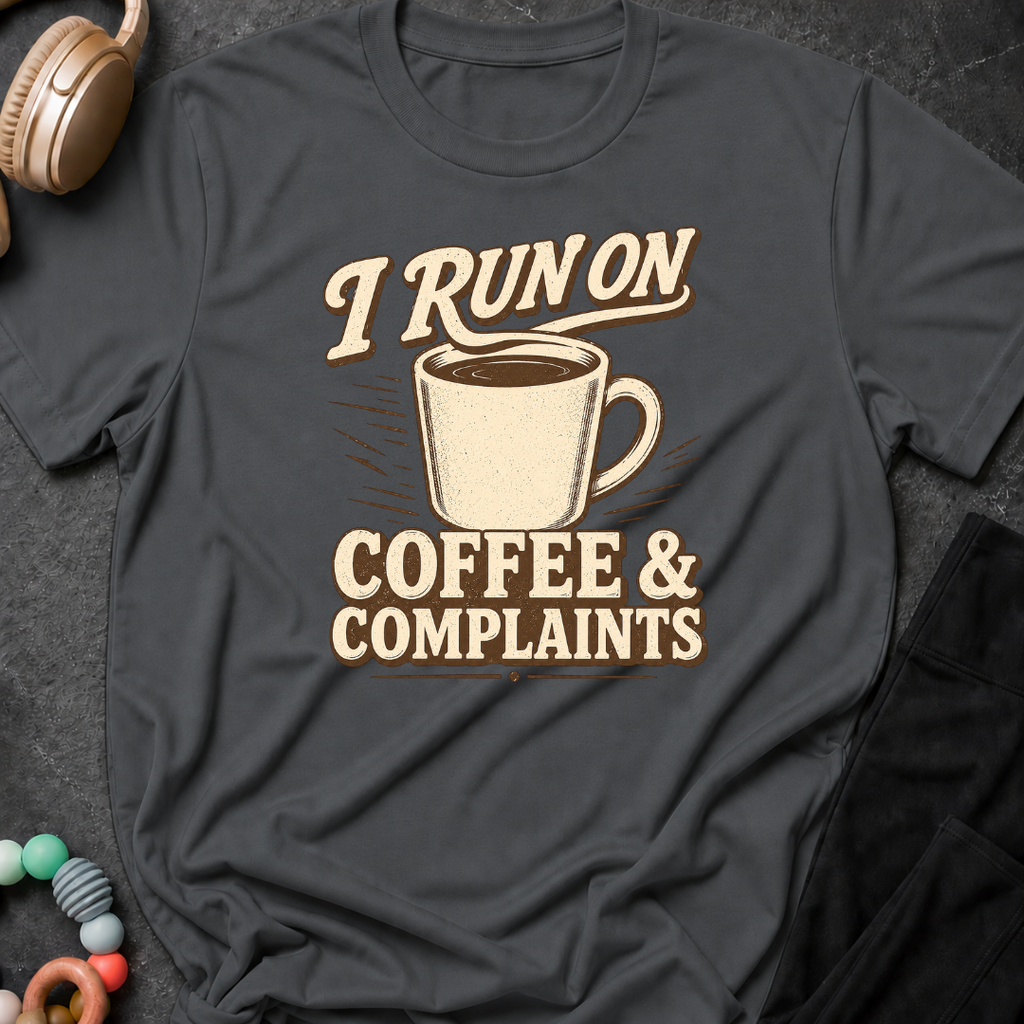 I Run on Coffee and Complaints T-Shirt