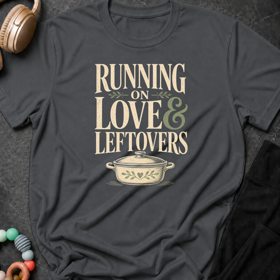 Running on Love and Leftovers T-Shirt