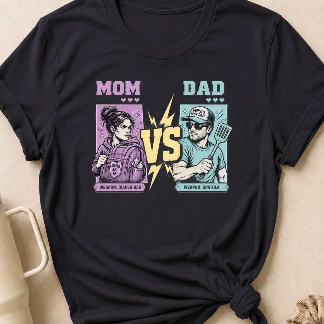 Mom Vs Dad T-Shirt