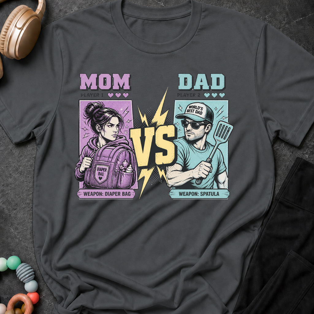 Mom Vs Dad T-Shirt