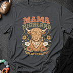 Mama Highland Udderly Exhausted T-Shirt