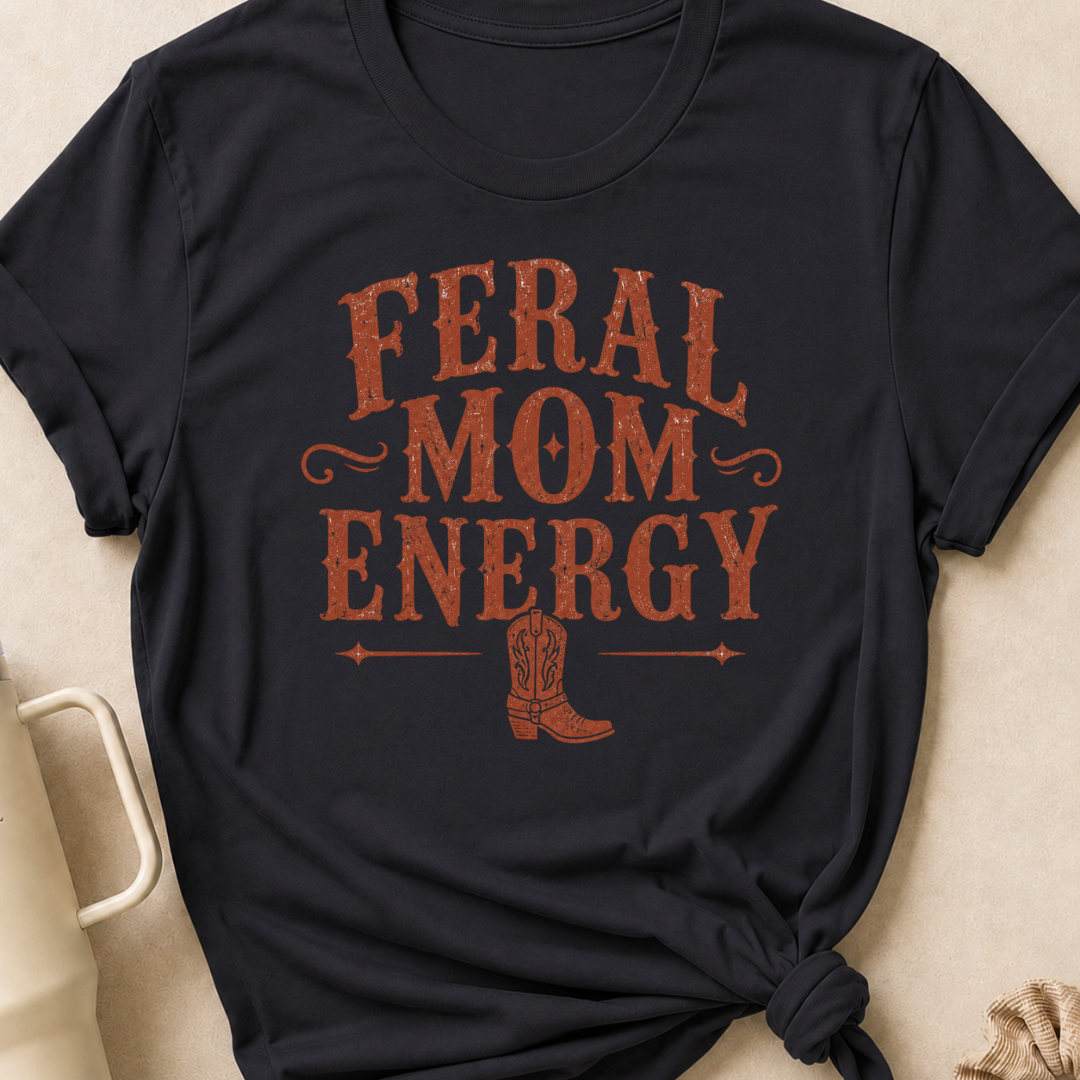 Feral Mom Energy T-Shirt