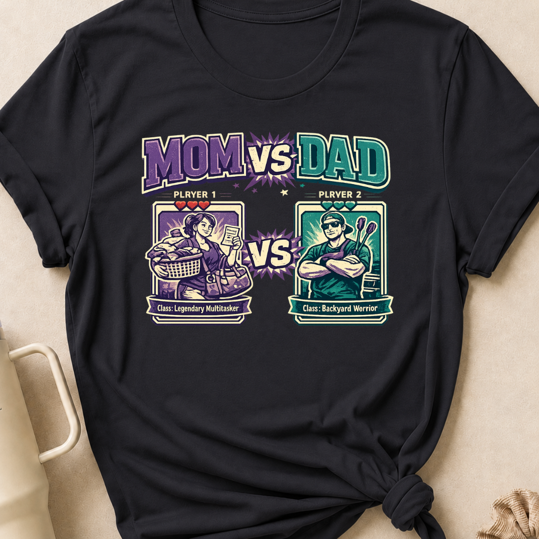 Mom Vs Dad T-Shirt